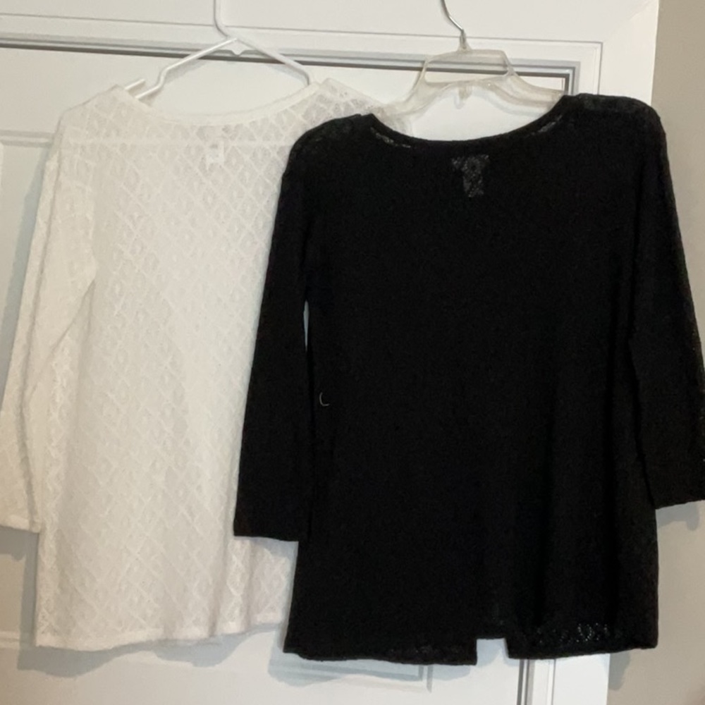 A frame stretchy lace tops.